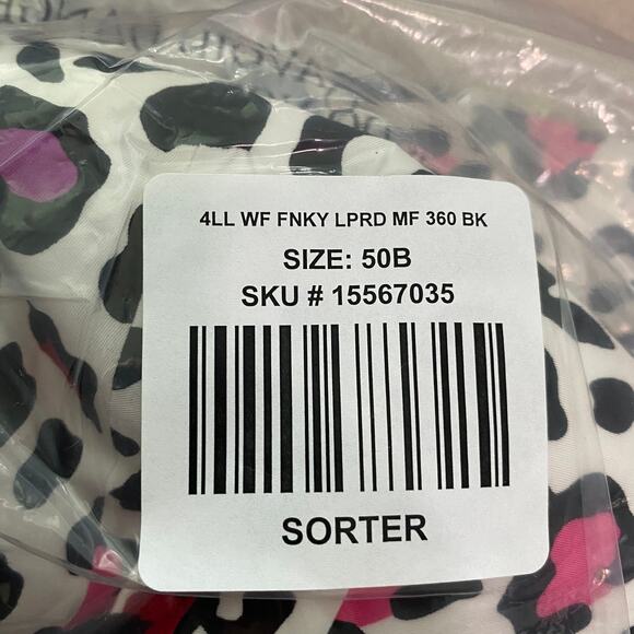 Torrid NWT Lightly Lined Everyday Wire-Free Bra Leopard 360° Back Smoothing 50B - Picture 8 of 9